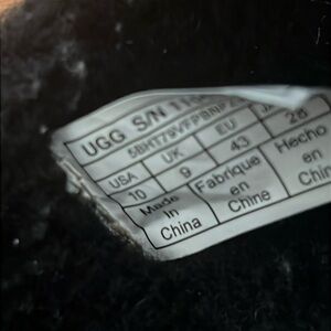 The warm and soft leather mens out door slippers bought for my husband .